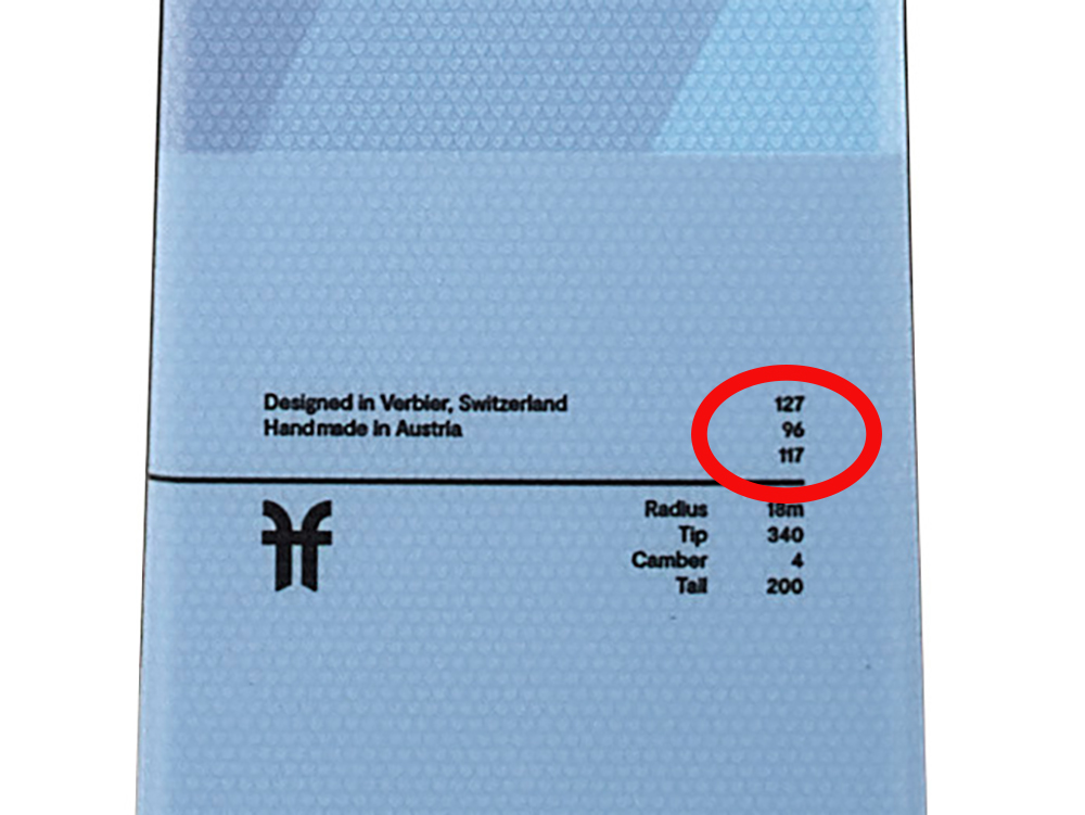 Ski Brake Width Information on Skis